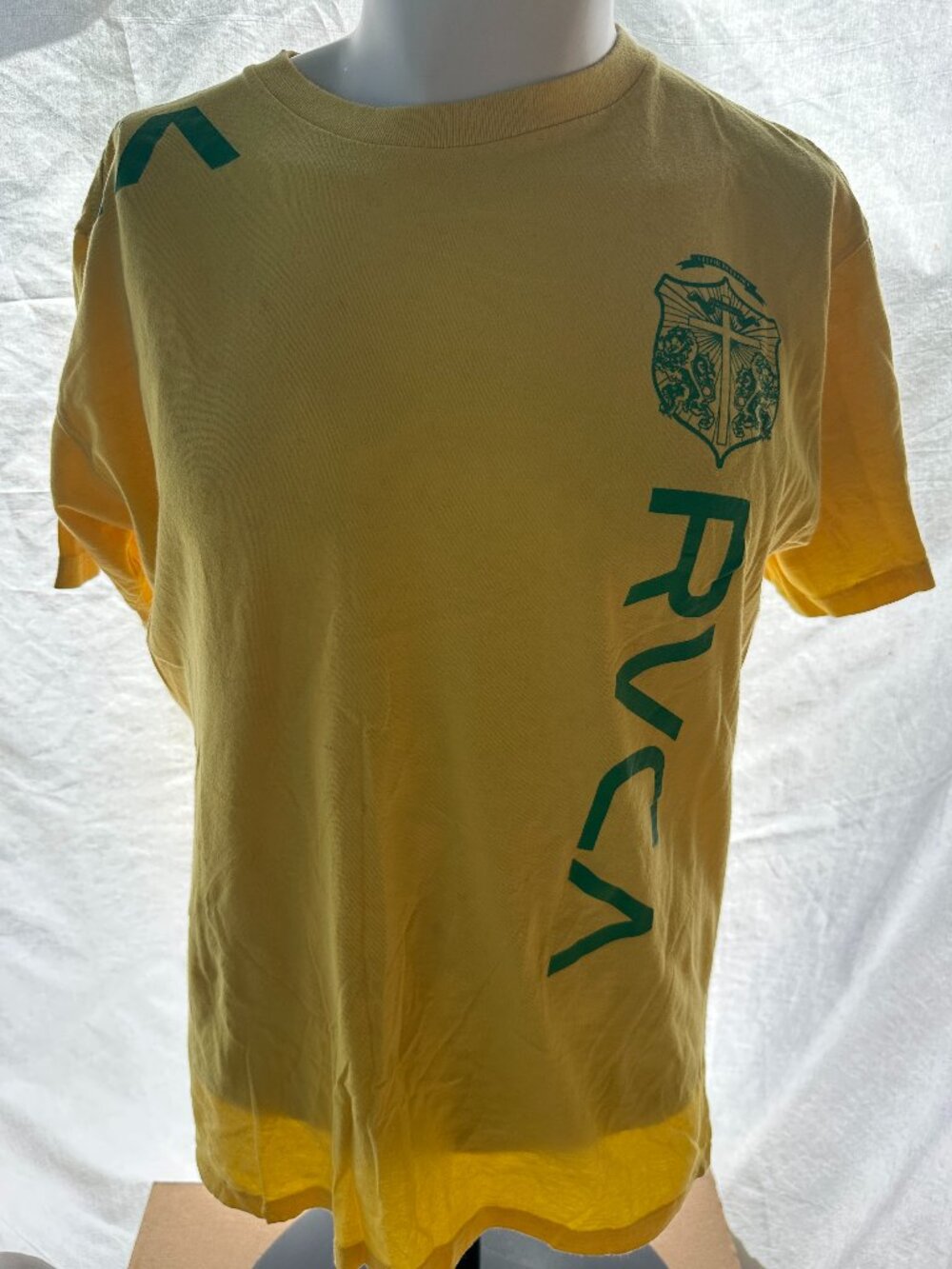 Vitor Belfort Brazil Tultex Men's Yellow T Shirt Size XL